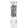 Skleněný bong Mouse Transparent, 30cm