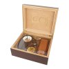 Humidor na doutníky Set Copy, třešeň, 26x22,5x10,5cm
