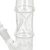 Skleněný bong Psychologic Straight, 35 cm