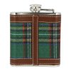 Placatka nerezová Tartan brown, 180ml