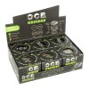Drtič tabáku kovový  OCB black & anthracite, 4.díl., 50mm
