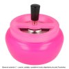 Cigaretový popelník kovový otočný Neon, 13cm
