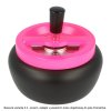 Cigaretový popelník kovový otočný Neon, 13cm