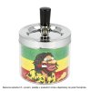 Cigaretový popelník kovový otočný Rasta, 9cm