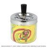 Cigaretový popelník kovový otočný Rasta, 9cm