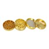 Drtič tabáku kovový Golden, 51mm, 4.díl.