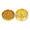 Drtič tabáku kovový Golden, 51mm, 4.díl.