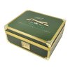 Humidor na doutníky Green/Gold 25D, 26x22x11,5cm