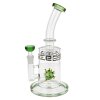 Skleněný bong s perkolací Blaze Glass Baros Greener, 24cm