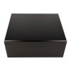 Humidor na doutníky SET 25D, černý, 26x22x11cm
