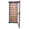 Humidor na doutníky skříňový Toul black, 178x68x44cm