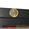 Humidor na doutníky skříňový Toul black, 178x68x44cm