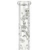 Skleněný bong Super Heroes Beaker Skulls, 35 cm