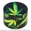 Drtič tabáku kovový Faro Weed green, 52mm