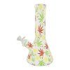 Skleněný bong KRCZ Magical Leaves, 29 cm