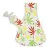 Skleněný bong KRCZ Magical Leaves, 29 cm
