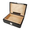 Humidor na doutníky Černý, Carbon, 25D, 28x20x9,5cm