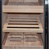 Humidor na doutníky skříňový Blackie, 59x44x179cm