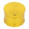 Kovový drtič tabáku Super Heroes Gold, 60 mm