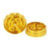 Kovový drtič tabáku Super Heroes Gold, 60 mm