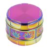 Drtič tabáku kovový Super Heroes Rainbow Hanf, 56mm