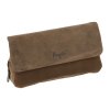 Pouzdro na 2 dýmky Angelo Goat Leather, hnědé