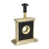 Doutníkový ořezávač Angelo stolní, black/bronze, 20mm