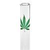 Skleněný bong Leng Leaf, 46 cm