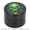 Drtič tabáku kovový Mix Skulls, 49mm