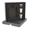 Hip Flask kazeta , 6oz, 2cups