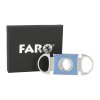 Doutníkový ořezávač Faro Carbon silver/blue, 22mm
