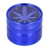 Drtič tabáku kovový Super Heroes ALU Blue, 62mm
