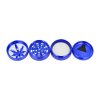Drtič tabáku kovový Super Heroes ALU Blue, 62mm