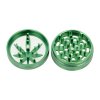 Drtič tabáku kovový Super Heroes ALU Green, 62mm