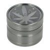 Kovový drtič tabáku Super Heroes ALU Grey, 62 mm