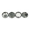 Kovový drtič tabáku Super Heroes ALU Grey, 62 mm