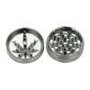 Kovový drtič tabáku Super Heroes ALU Grey, 62 mm