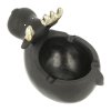 Cigaretový popelník Moose Black, 13x8x11cm