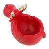 Cigaretový popelník Moose Red, 13 × 8 × 11 cm