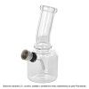 Skleněný bong Super Heroes Transparent, 13cm