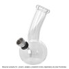 Skleněný bong Super Heroes Transparent, 13cm