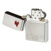 Zapalovač Zippo Tiles Emblem, leštěný