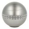 Drtič tabáku kovový Gyro Ball Chrome, 3.dílný, 62mm