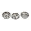 Drtič tabáku kovový Gyro Ball Chrome, 3.dílný, 62mm