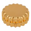 Drtič tabáku kovový Super Heroes ALU Gold, 2.dílný, 63mm