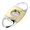 Doutníkový ořezávač Faro silver/gold, 22mm