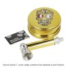 Drtič tabáku kovový Dreamliner Set Gold/Black, 60mm
