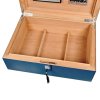 Humidor na doutníky Siglo modrý, 41x31x14cm