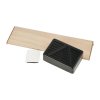 Humidor na doutníky hnědý prosklený 25D, 26x22x10,5cm
