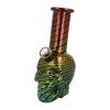 Skleněný bong Skull Rainbow, 15 cm